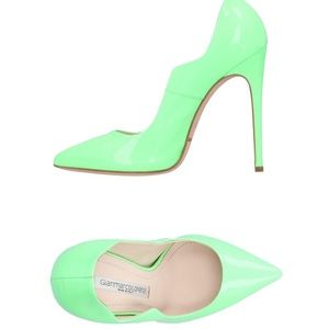 Gianmarco Lorenzi Light Green Patent Pumps 38.5 EU